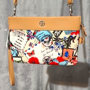 Giant Bernini Postcard Crossbody Wallet
